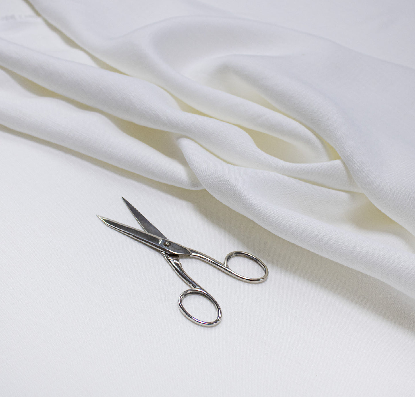 Fabric - Pure Natural Linen Fabric - Wrinkled Fabric