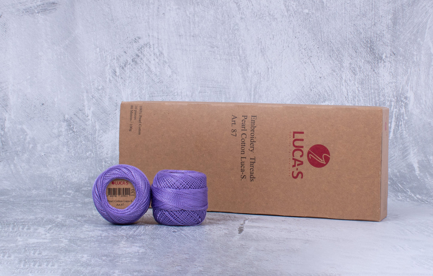 Embroidery Threads - Box, Pearl Cotton Luca-S, Art. 87 / 130