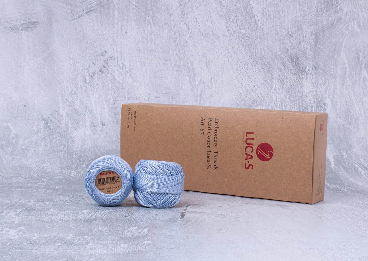 Embroidery Threads - Box, Pearl Cotton Luca-S, Art. 87 / 144
