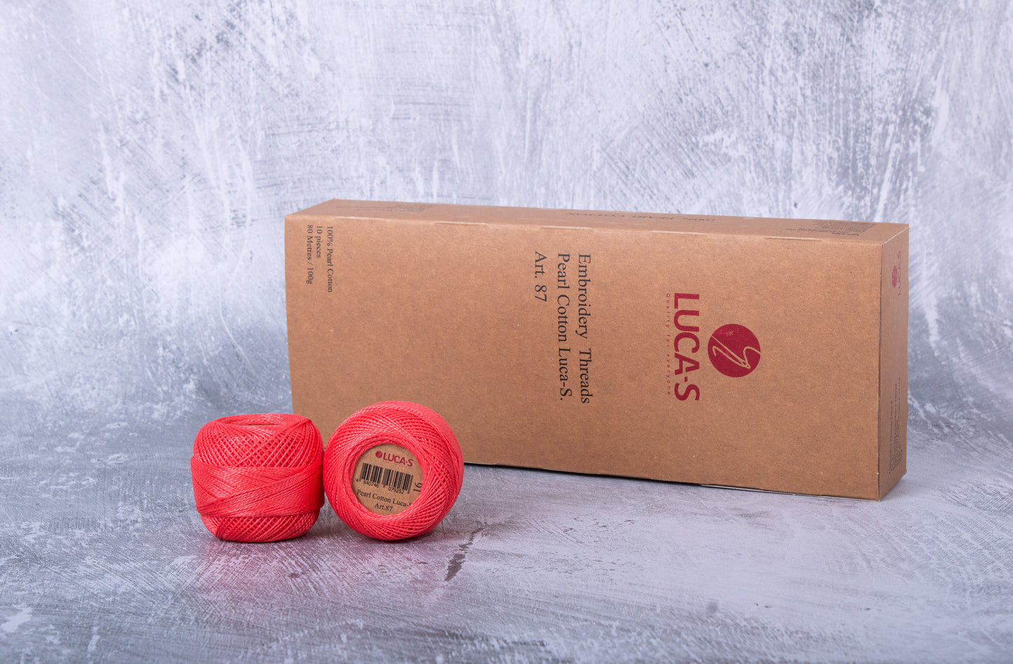 Embroidery Threads - Box, Pearl Cotton Luca-S, Art. 87 / 16