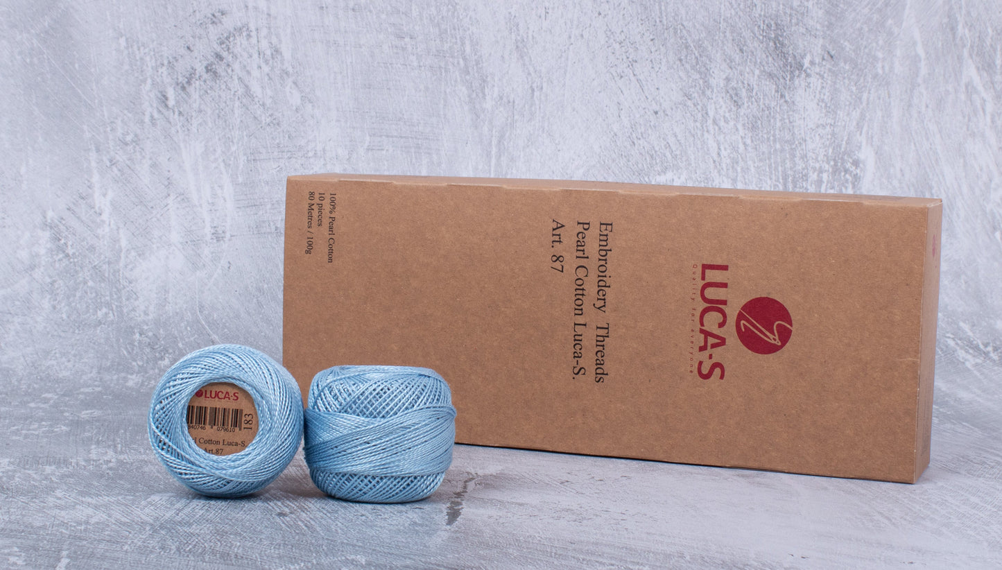 Embroidery Threads - Box, Pearl Cotton Luca-S, Art. 87 / 183