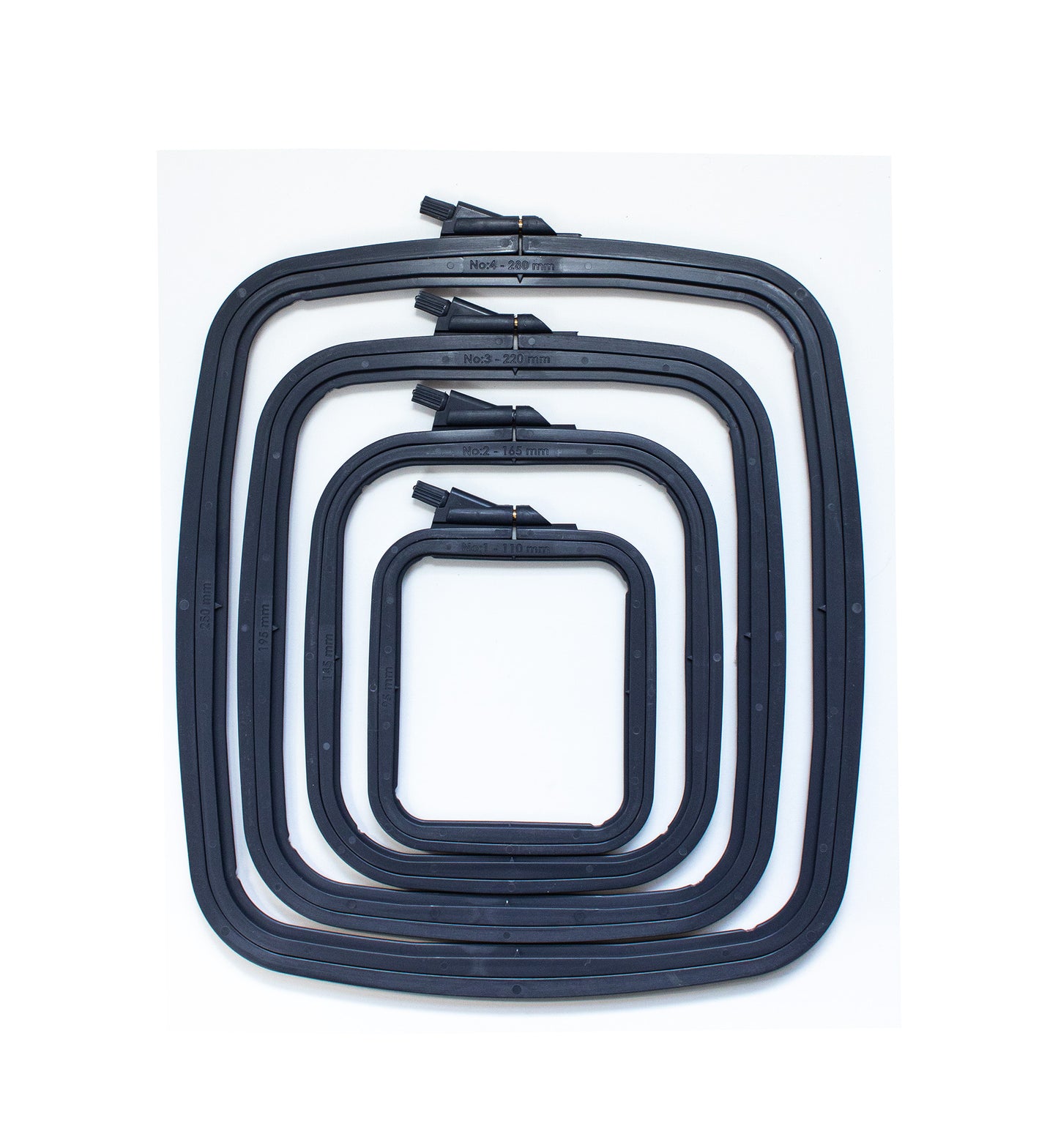 Embroidery Hoops - Nurge Plastic Hoops, Square 300