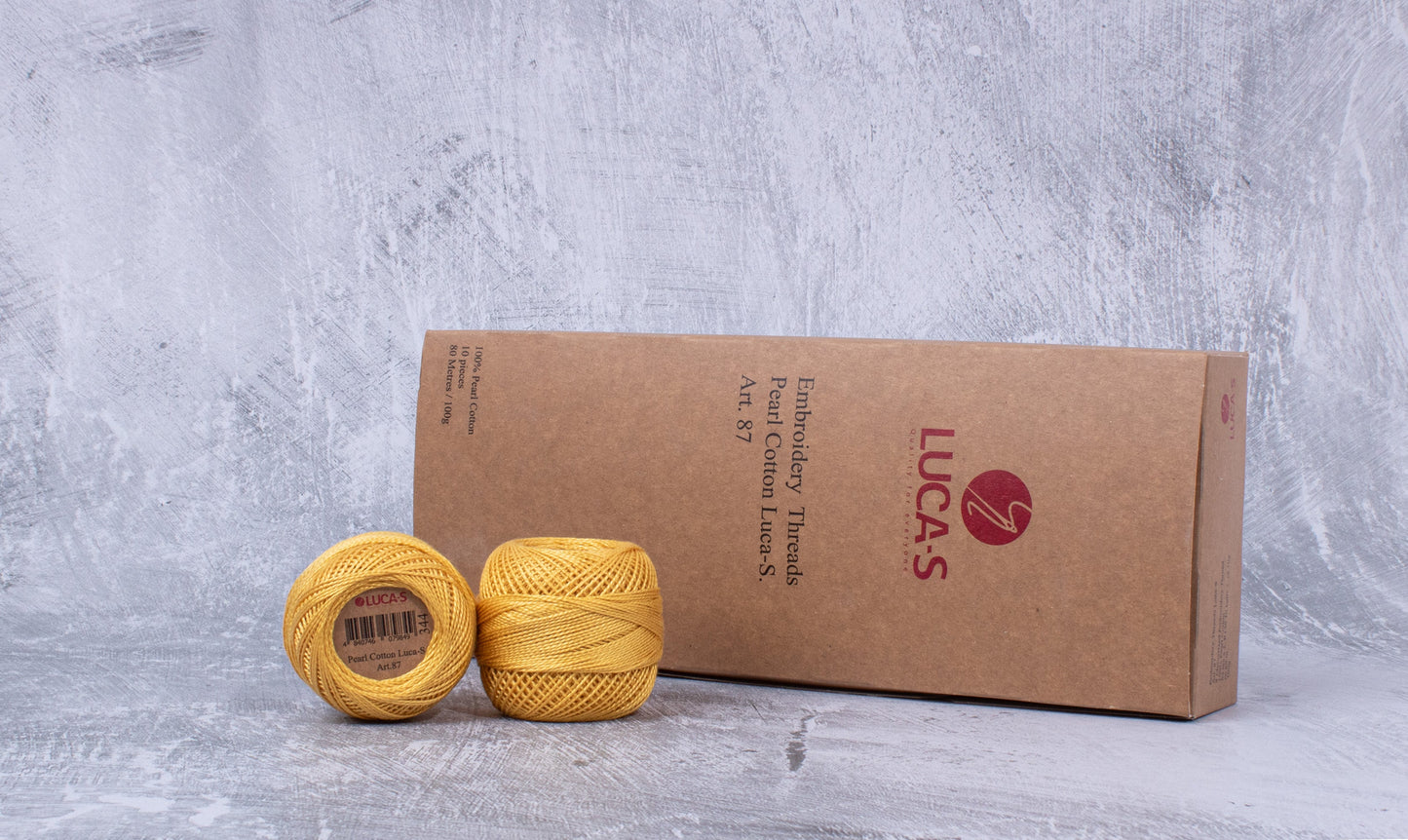 Embroidery Threads - Box, Pearl Cotton Luca-S, Art. 87 / 344