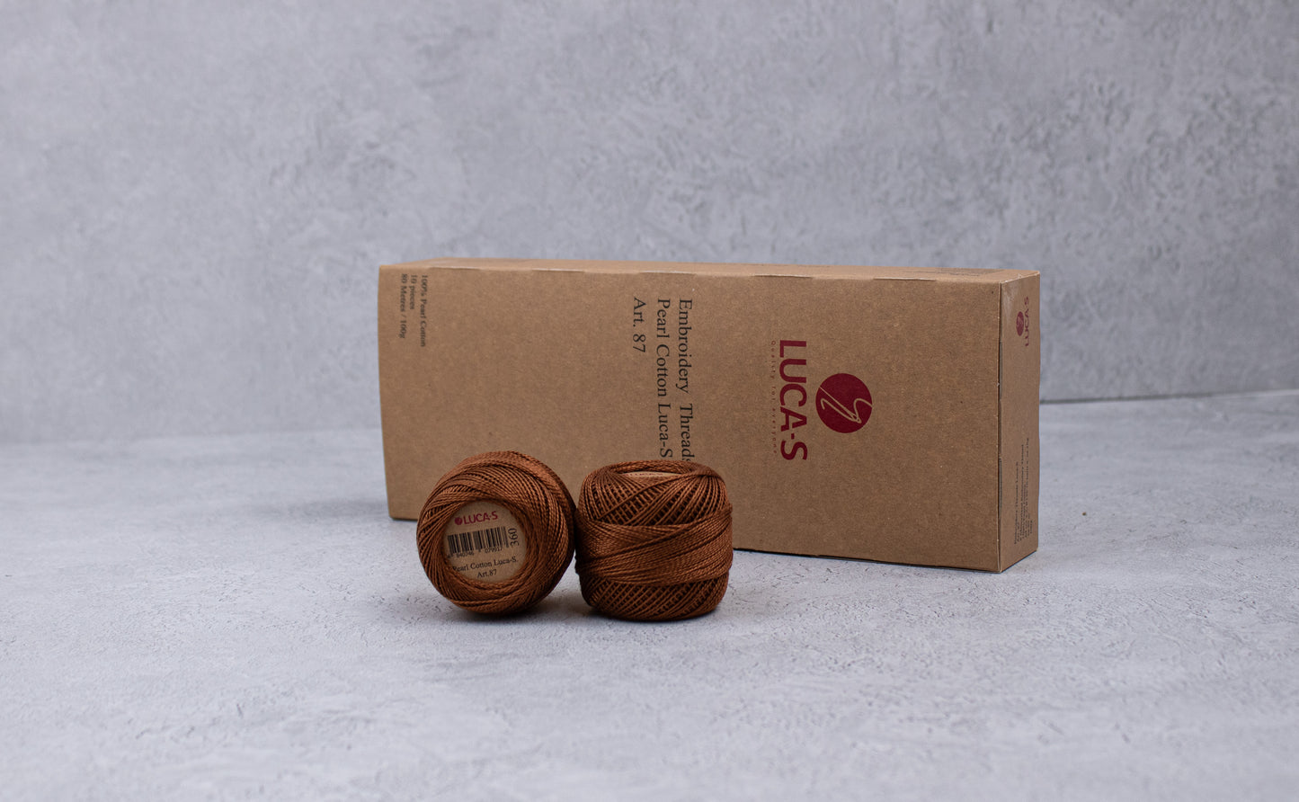 Embroidery Threads - Box, Pearl Cotton Luca-S, Art. 87 / 360