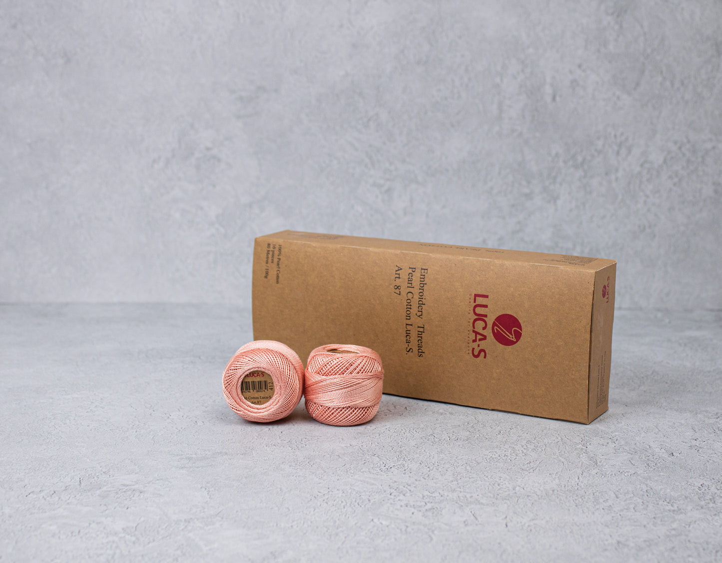 Embroidery Threads - Box, Pearl Cotton Luca-S, Art. 87 / 412