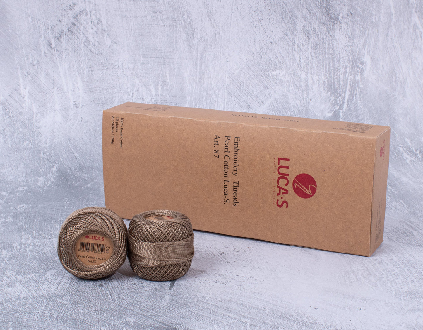 Embroidery Threads - Box, Pearl Cotton Luca-S, Art. 87 / 482