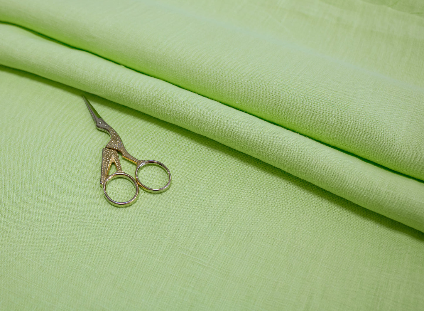 Fabric - Pure Natural Linen Fabric - Wrinkled Fabric