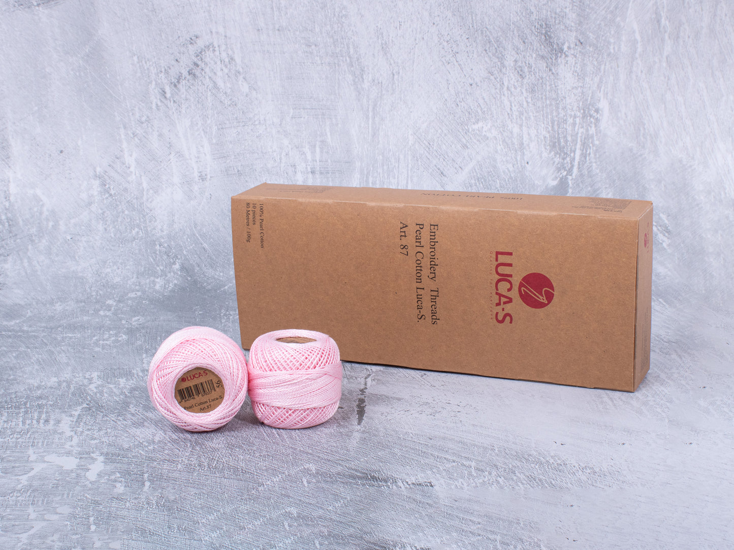 Embroidery Threads - Box, Pearl Cotton Luca-S, Art. 87 / 56
