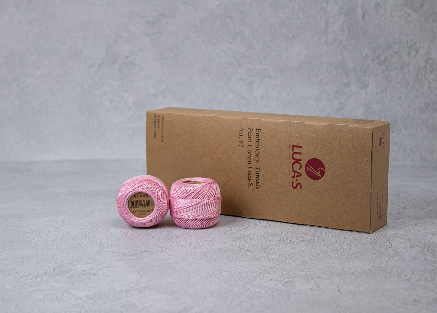 Embroidery Threads - Box, Pearl Cotton Luca-S, Art. 87 / 57