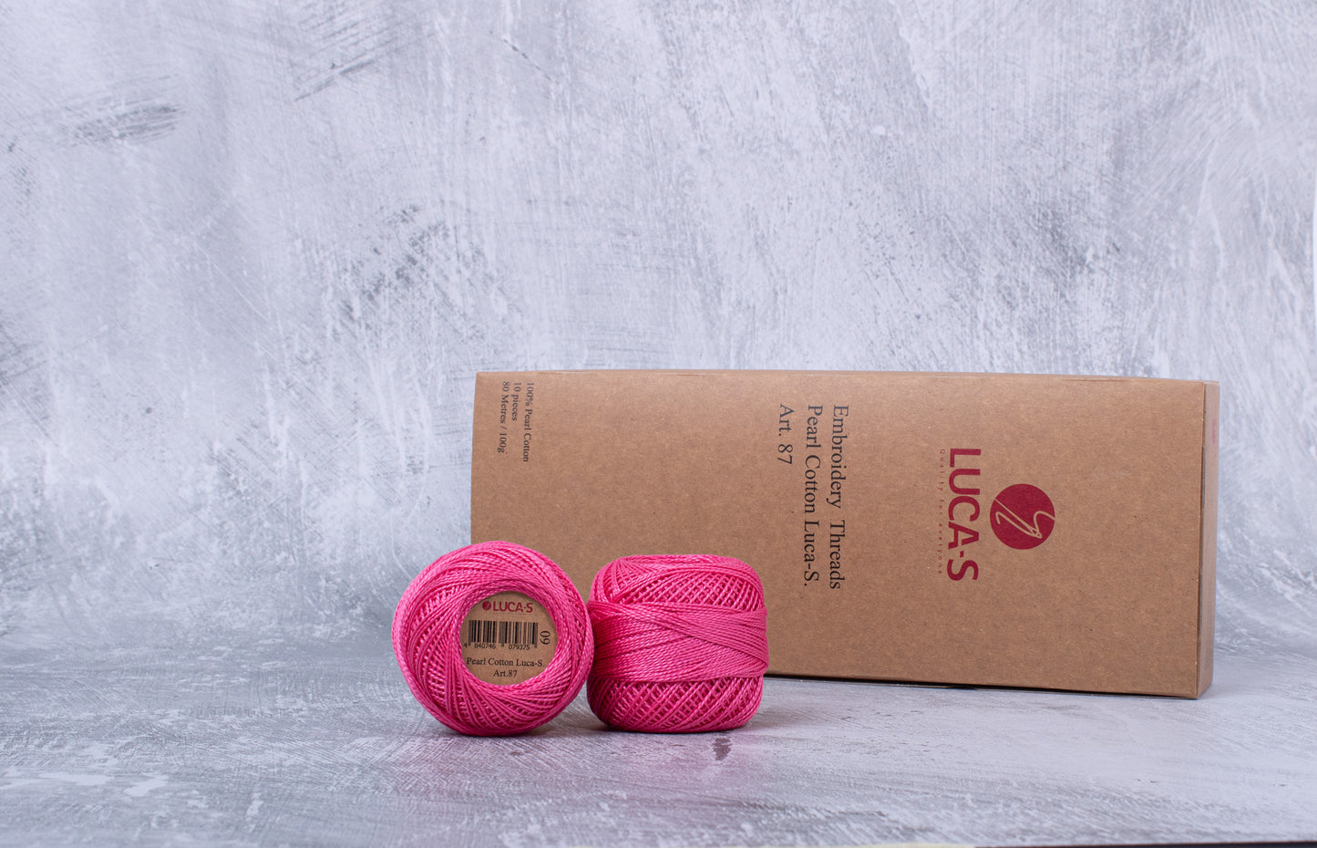 Embroidery Threads - Box, Pearl Cotton Luca-S, Art. 87 / 60