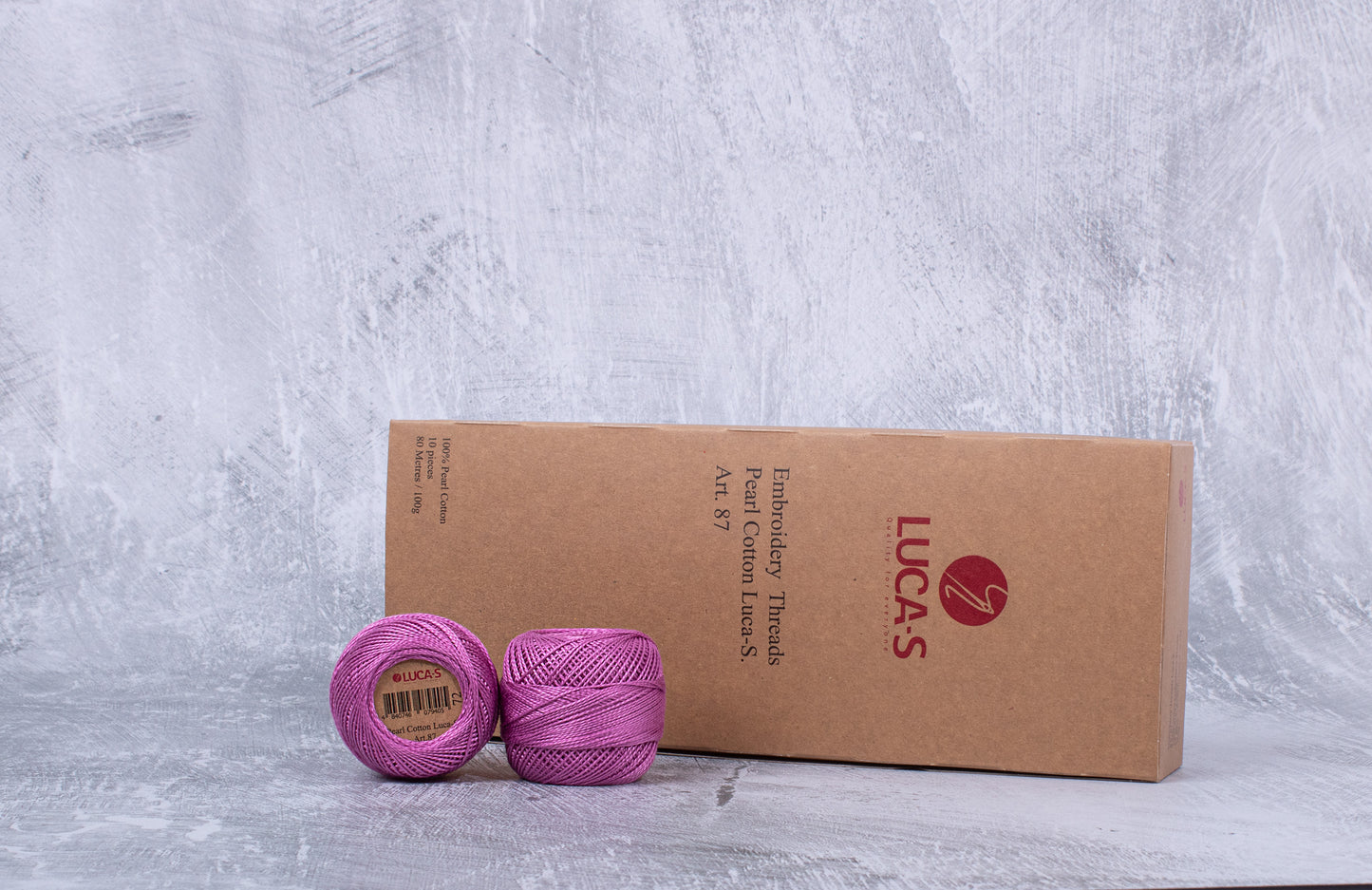 Embroidery Threads - Box, Pearl Cotton Luca-S, Art. 87 / 72