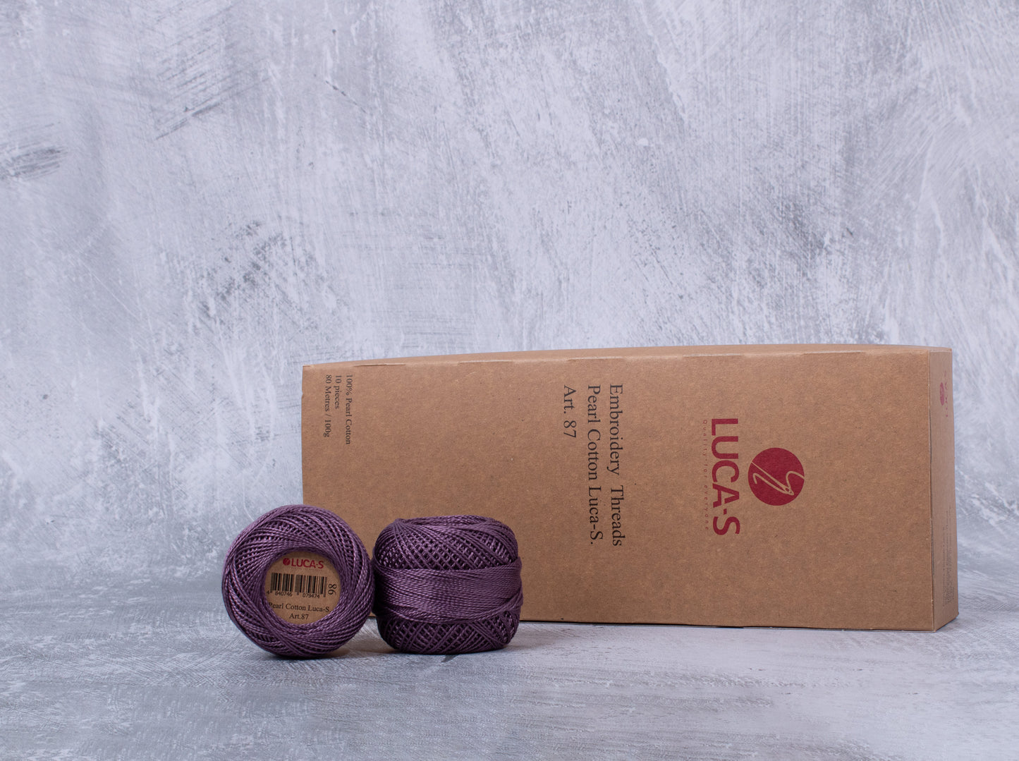Embroidery Threads - Box, Pearl Cotton Luca-S, Art. 87 / 98