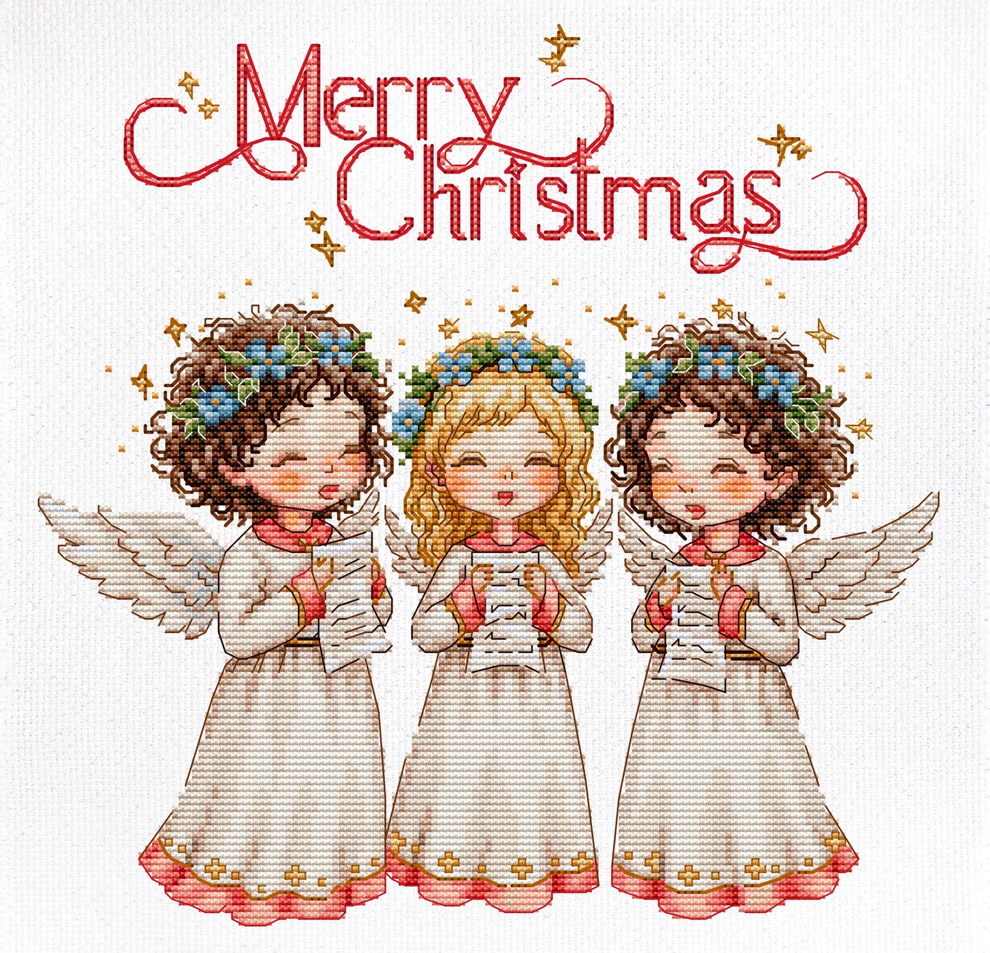 Cross Stitch Kit Luca-S -Angelic Song, B1437