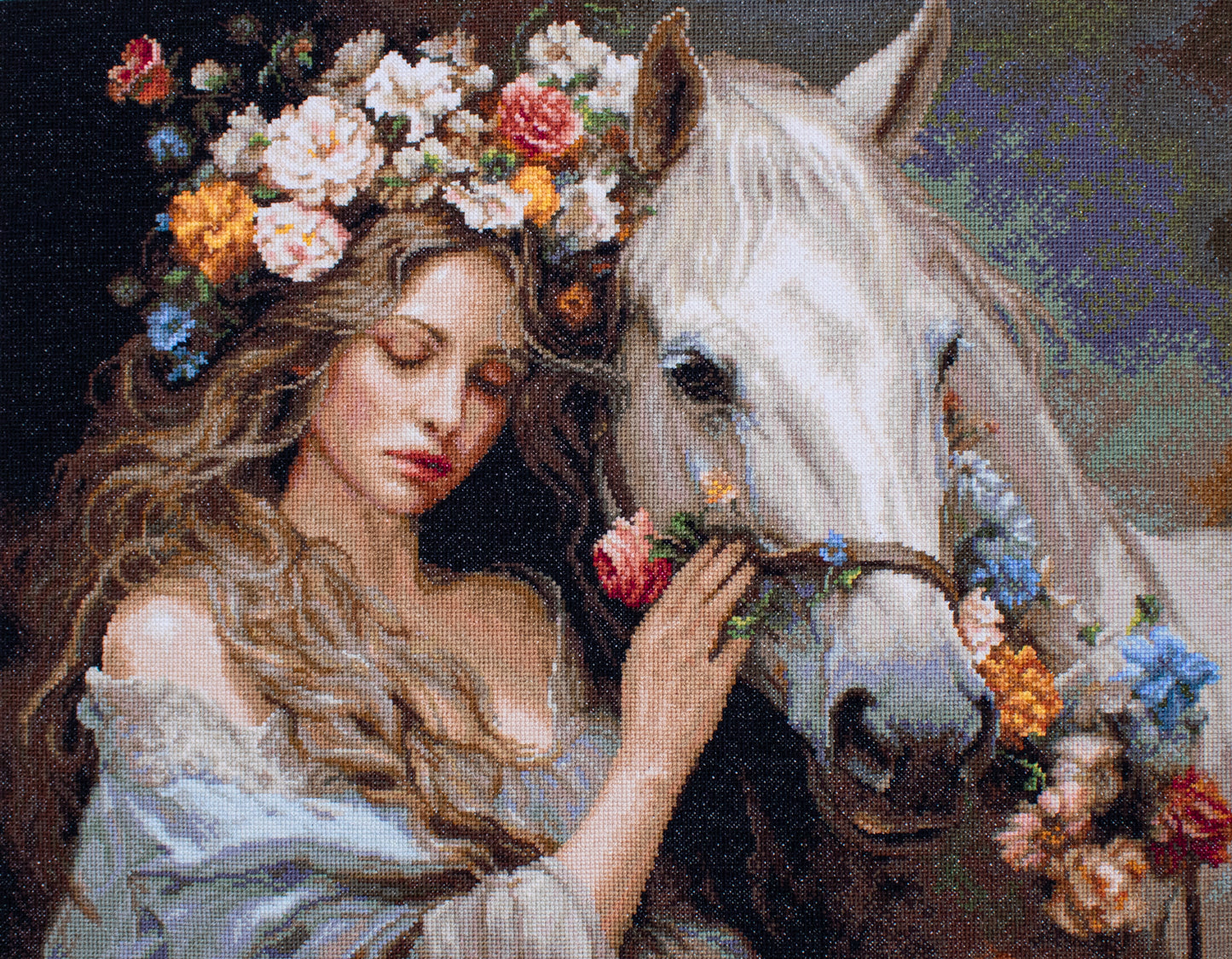 Cross Stitch Kit Luca-S GOLD - The Flower Fairy, B620