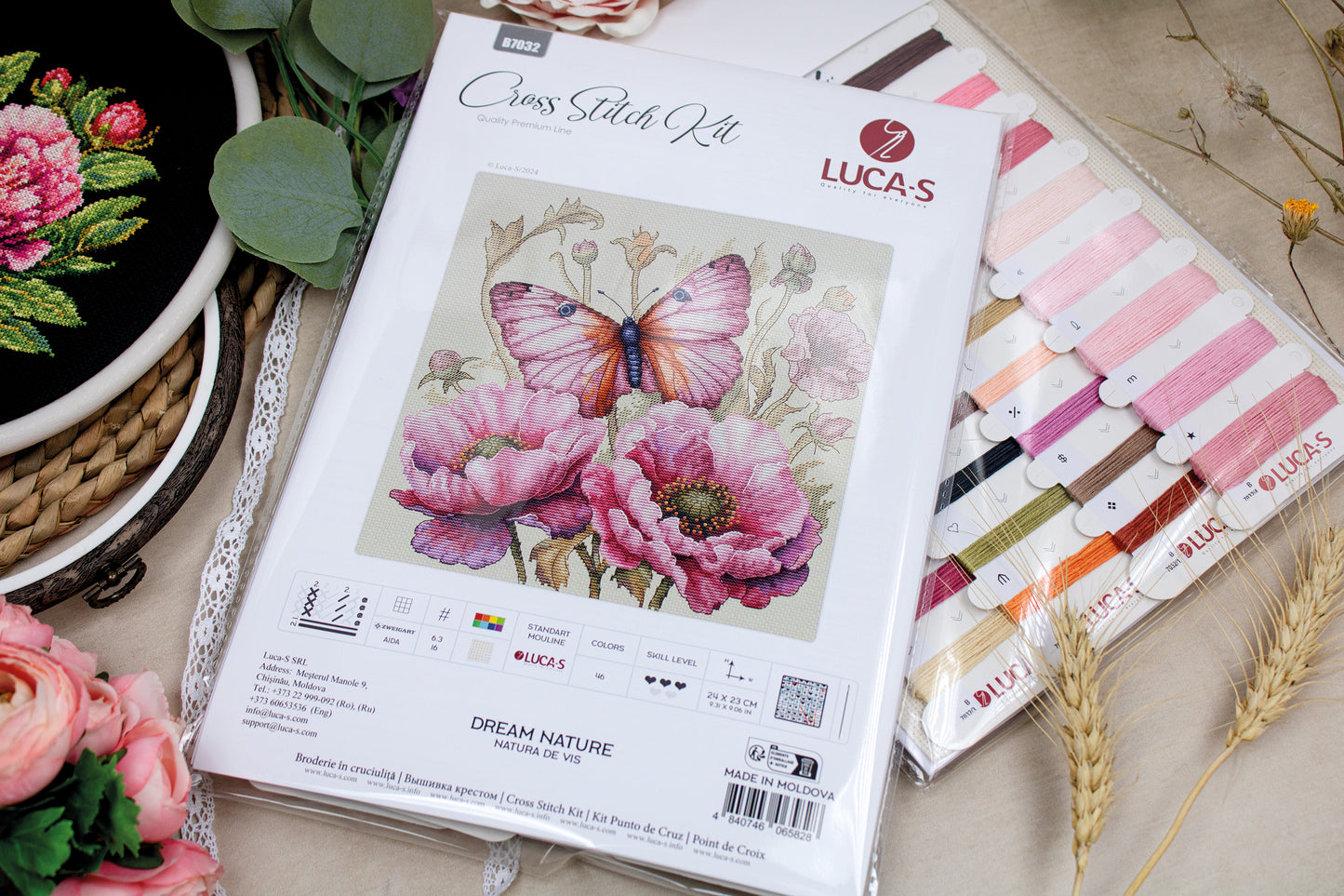 Cross Stitch Kit Luca-S -Dream Nature, B7032