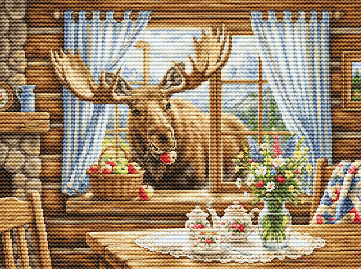 LUCA - LUCA 星パッチ 3点セット Petit Point Kit Luca-S GOLD - Unexpected Cabin Guest, G731 – Luca