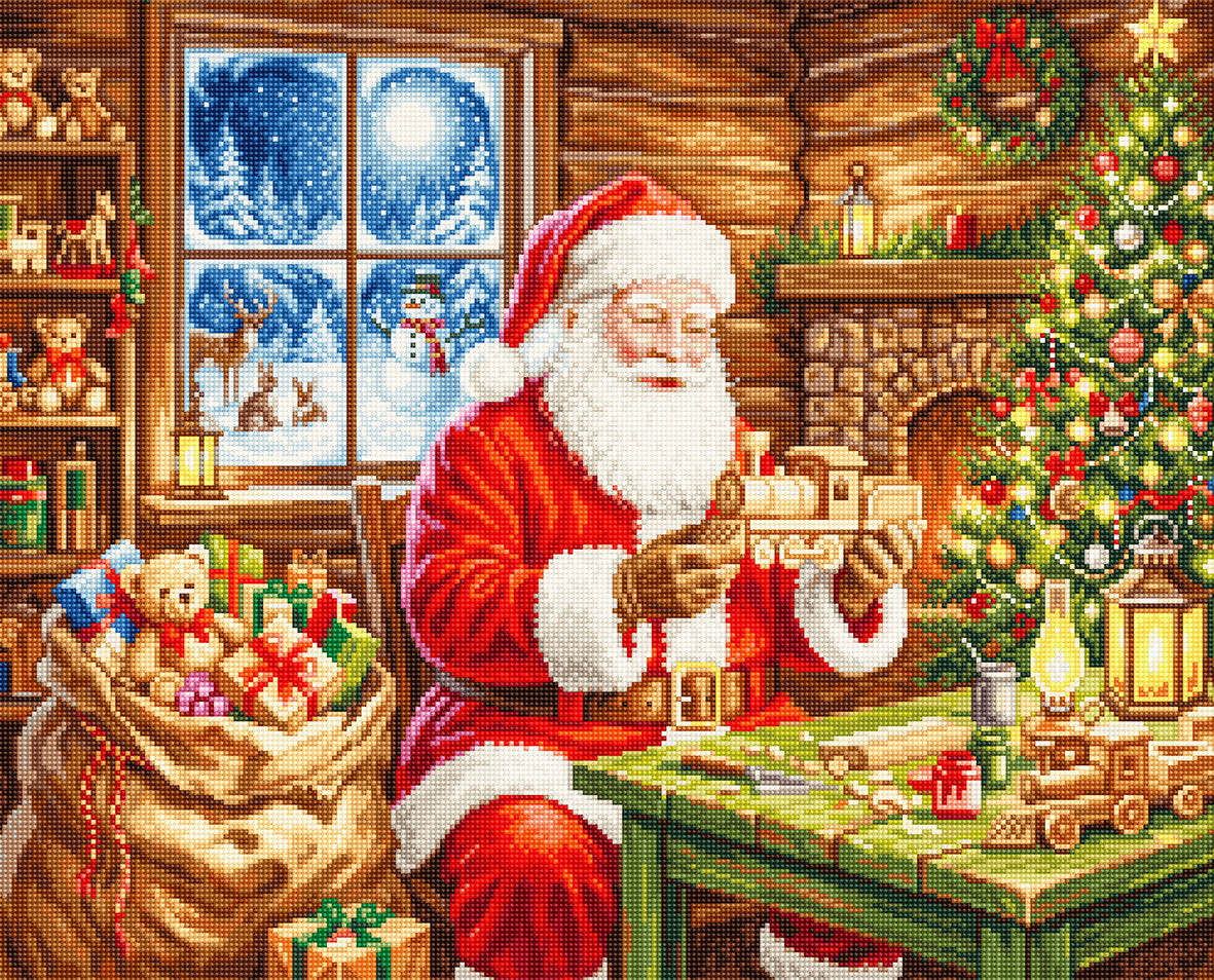 Cross Stitch Kit Luca-S GOLD - Crafting Joy, B737