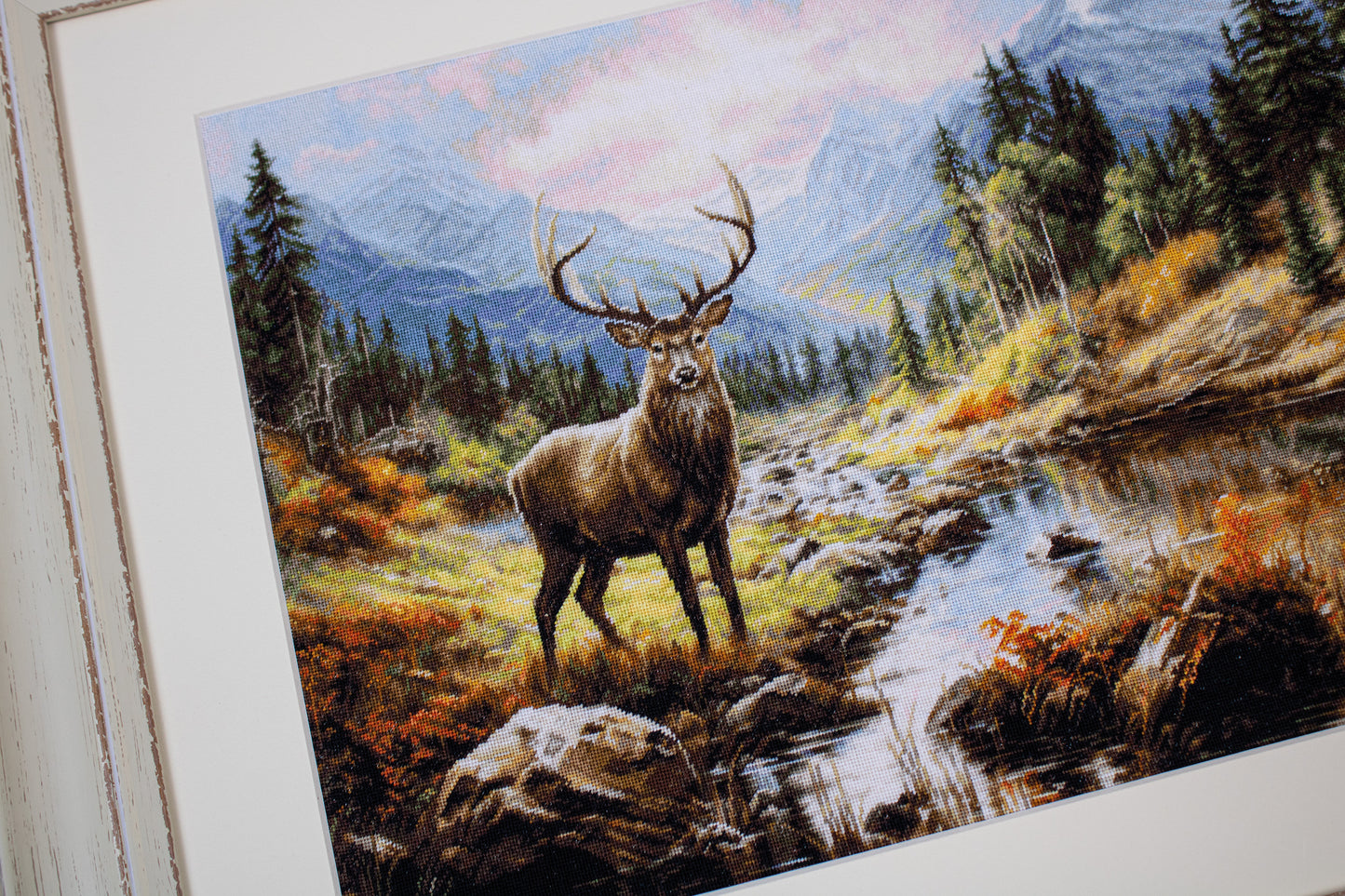 Petit Point Kit Luca-S GOLD - The Greatness of Nature, G621