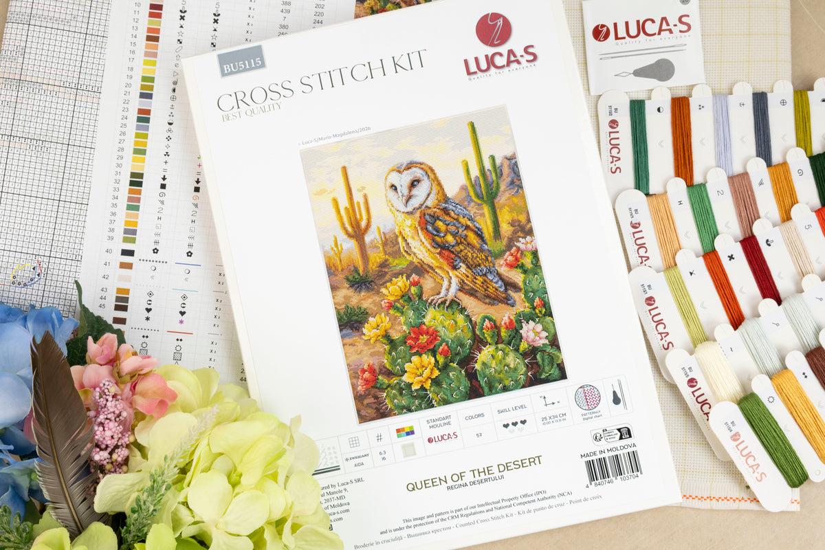 Cross Stitch Kit Luca-S - Queen of the Desert, BU5115