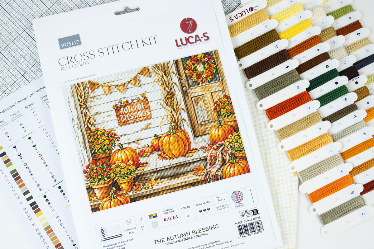 Cross Stitch Kit Luca-S - The Autumn Blessing, BU5117