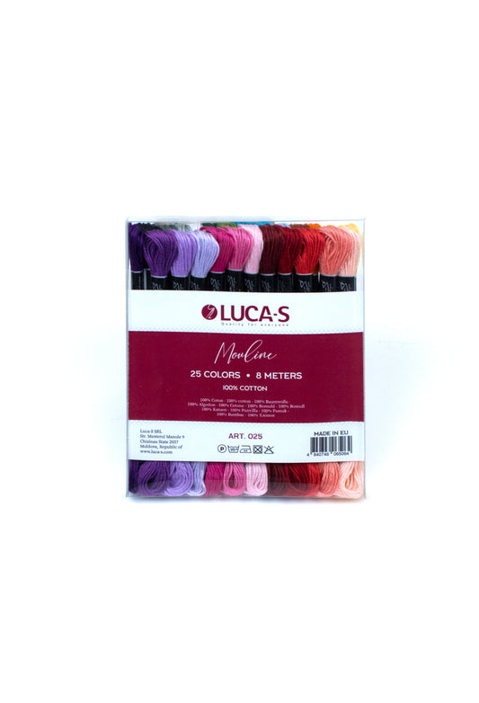 Mouliné Luca-S - Luca-S Thread Kits 25 colors