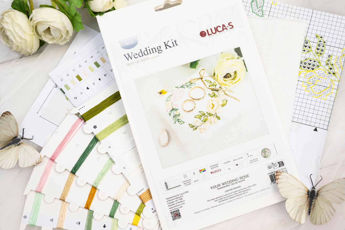 Wedding Kit Luca-S - Your Wedding Rose, W01