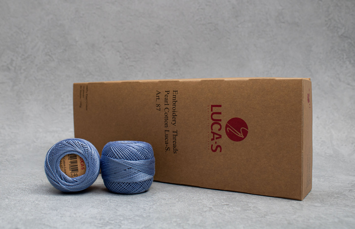 Embroidery Threads - Box, Pearl Cotton Luca-S, Art. 87 / 146