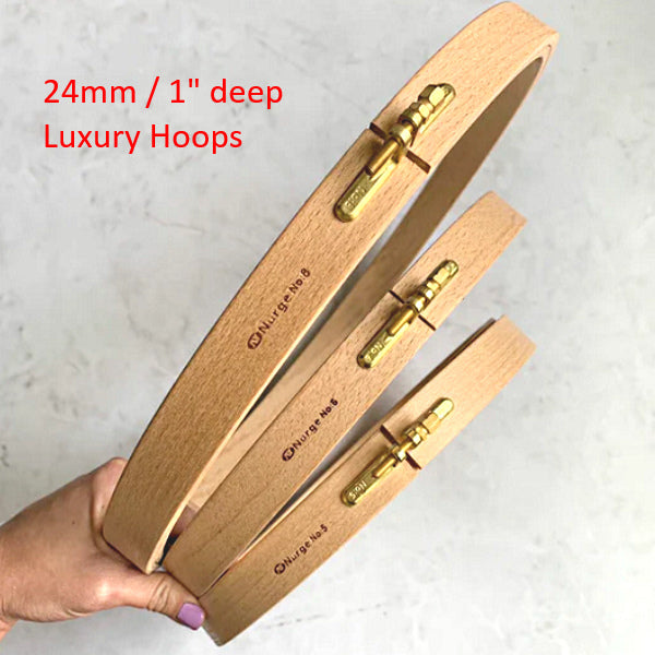 Пяльцы для вышивки крестом, пяльцы Nurge Beech Embroidery Hoops