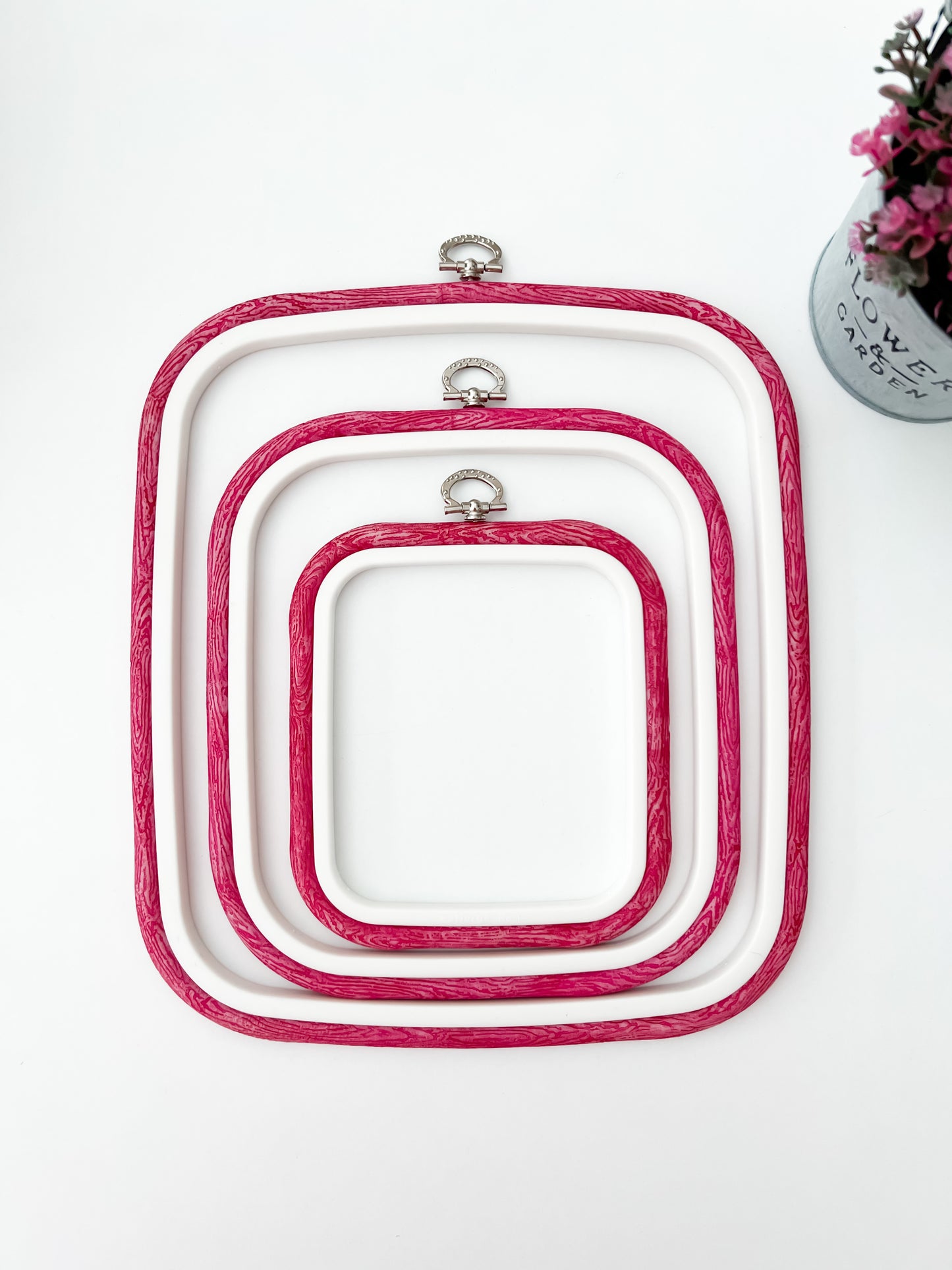 Embroidery Hoops - Nurge Flexi Hoops, Square