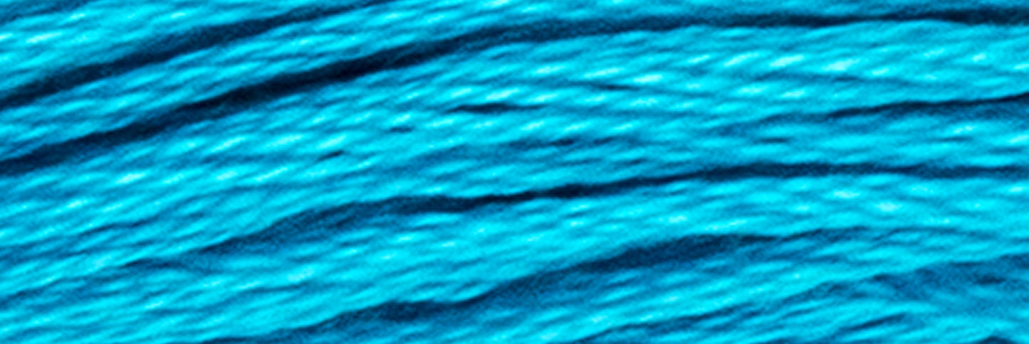 Box of 12 Stranded Cotton Luca-S - 210 / DMC 3844 / Anchor -