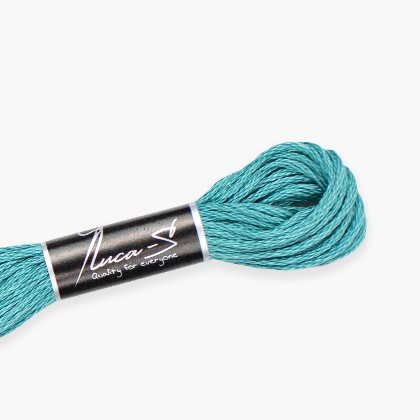 Box of 12 Stranded Cotton Luca-S - 220 / DMC 3845 / Anchor -