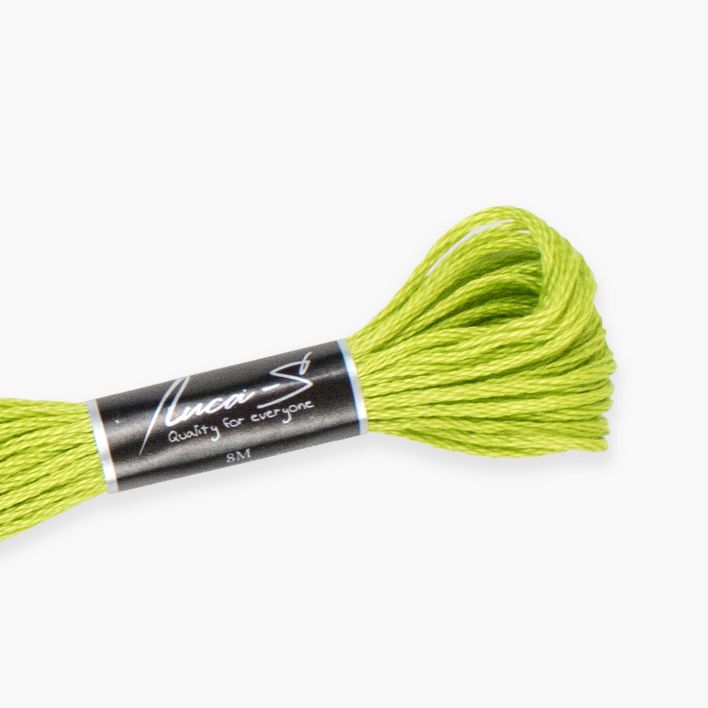 Box of 12 Stranded Cotton Luca-S - 289 / DMC 907 / Anchor 255