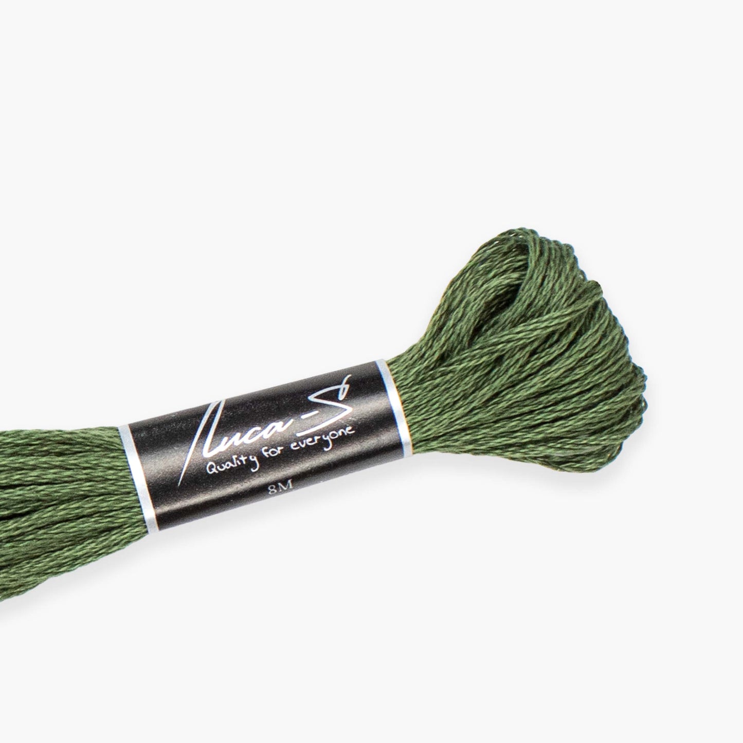 Box of 12 Stranded Cotton Luca-S - 301 / DMC 3362 / Anchor 263