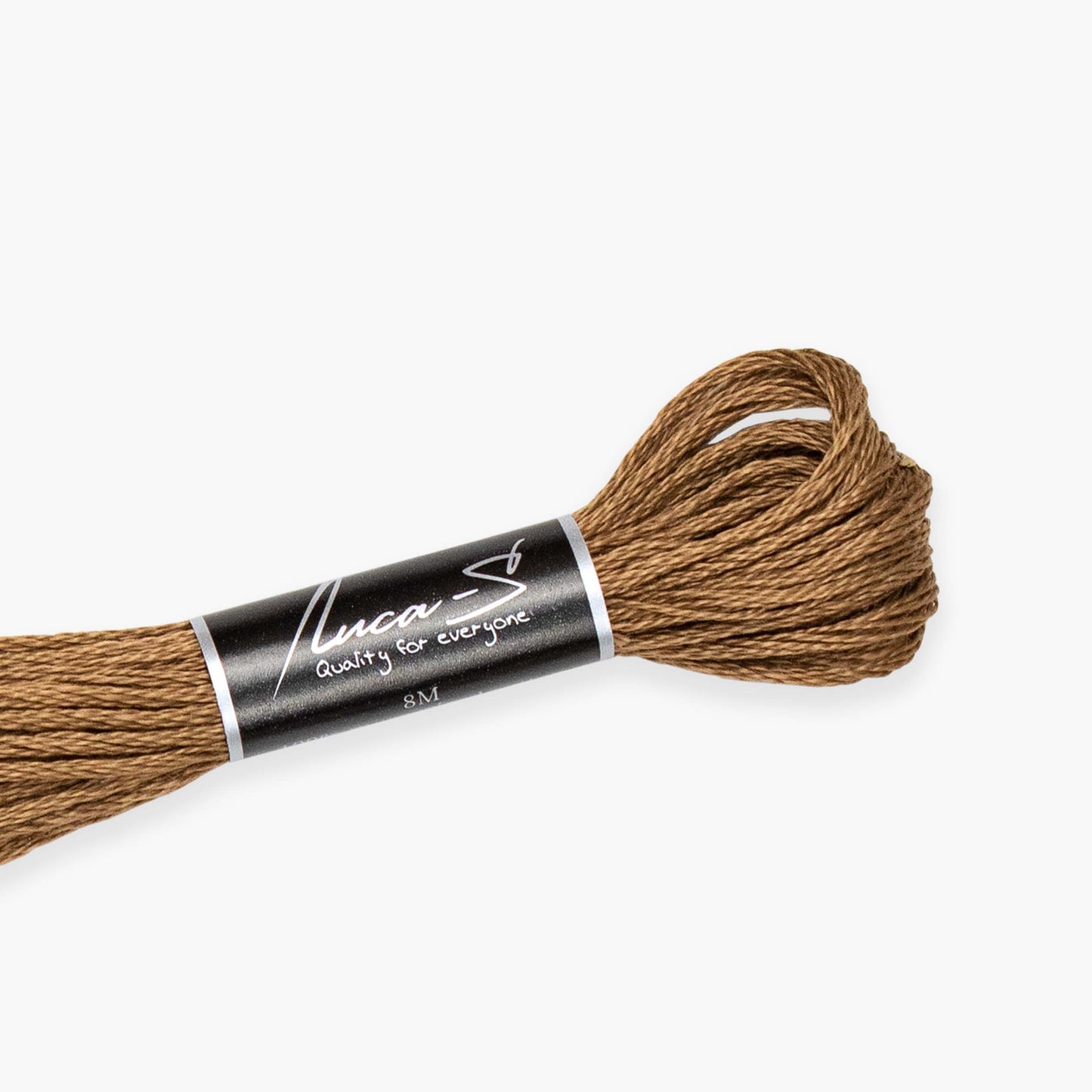 Box of 12 Stranded Cotton Luca-S - 442 / DMC 3862 / Anchor -