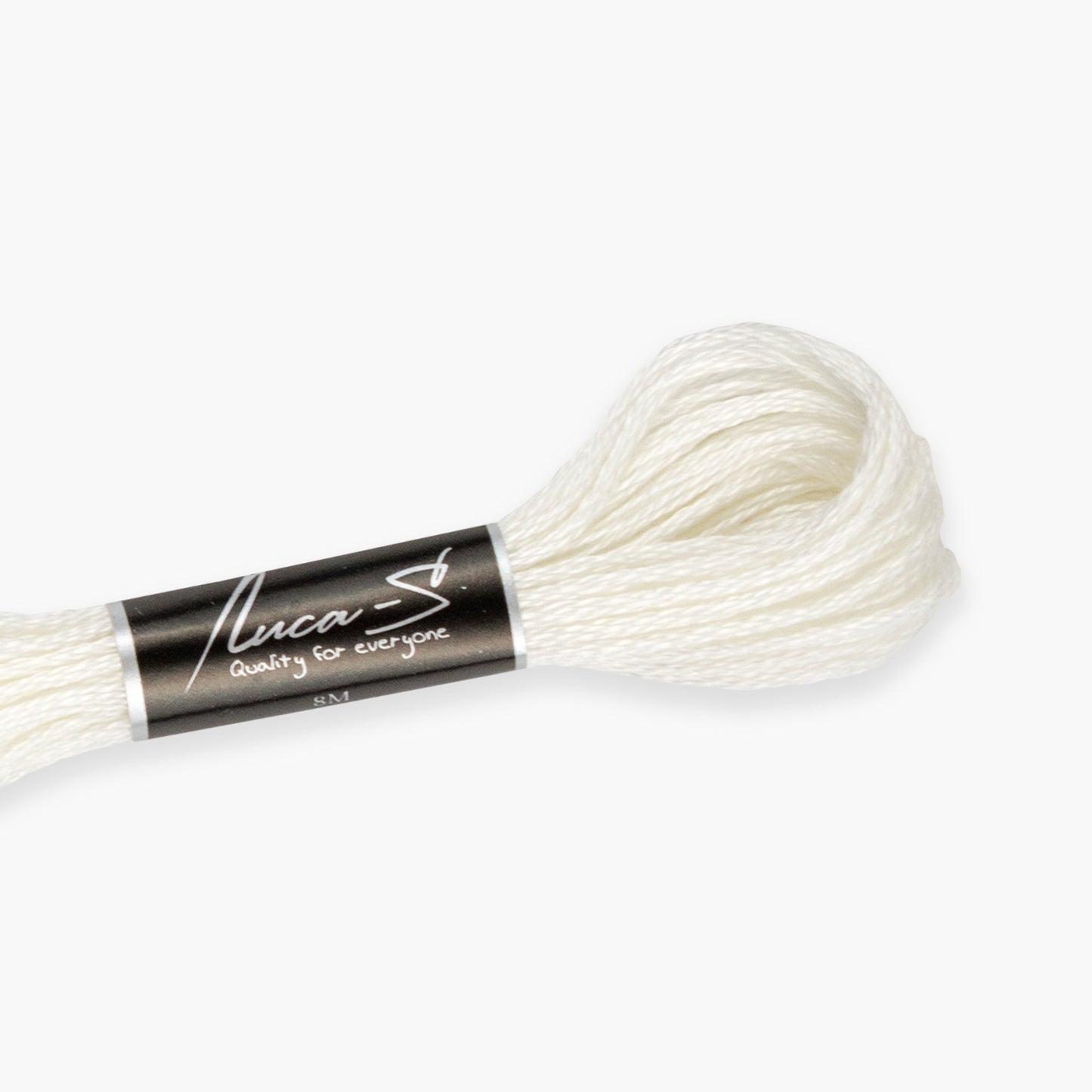 Box of 12 Stranded Cotton Luca-S - 444 / DMC 3865 / Anchor 2
