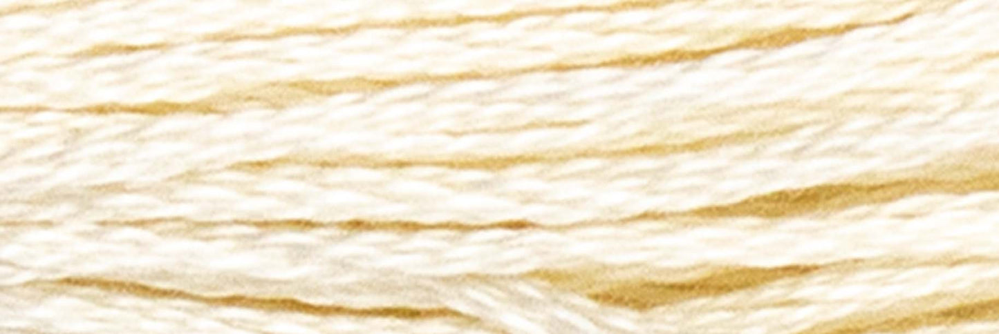 Box of 12 Stranded Cotton Luca-S - 445 / DMC 712/ Anchor 387