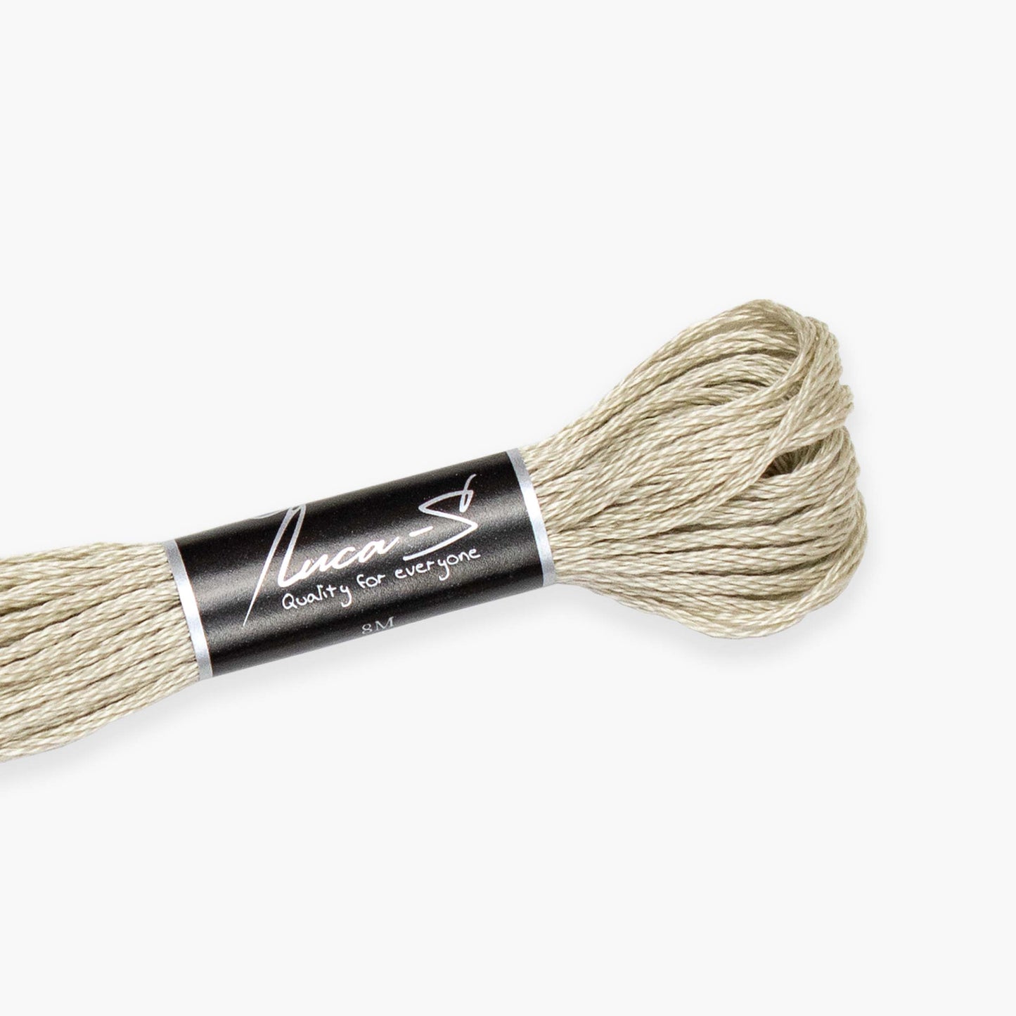 Box of 12 Stranded Cotton Luca-S - 460 / DMC 644/ Anchor 391