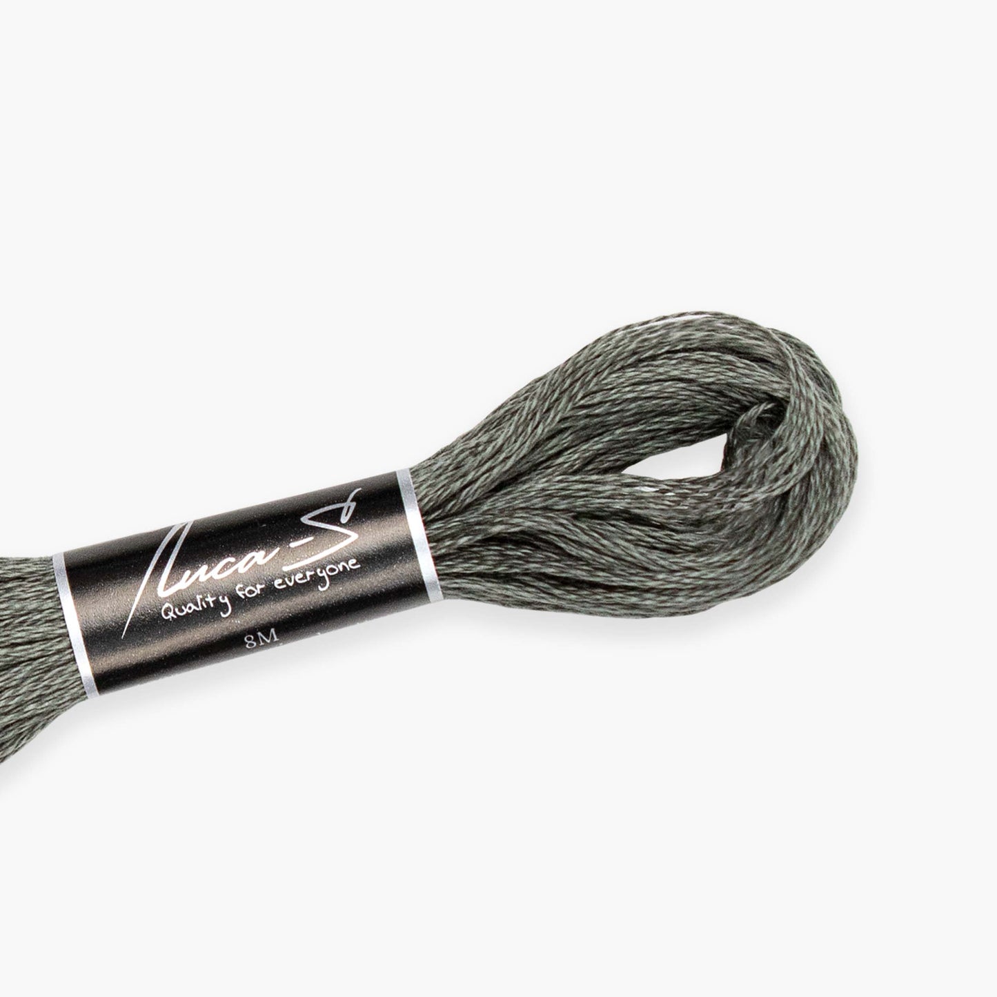 Box of 12 Stranded Cotton Luca-S - 497 / DMC 645 / Anchor 273