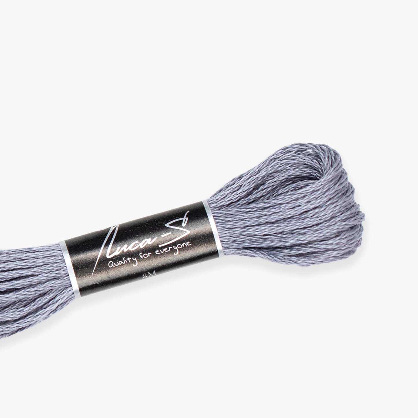 Box of 12 Stranded Cotton Luca-S - 506 / DMC 414 / Anchor 235