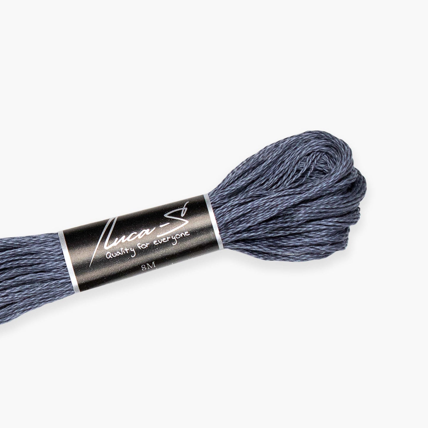 Box of 12 Stranded Cotton Luca-S - 507 / DMC 317 / Anchor 400
