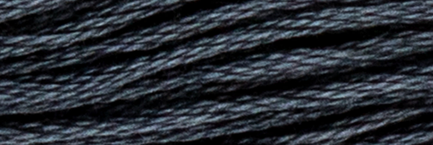 Box of 12 Stranded Cotton Luca-S - 509 / DMC 3799 / Anchor 236