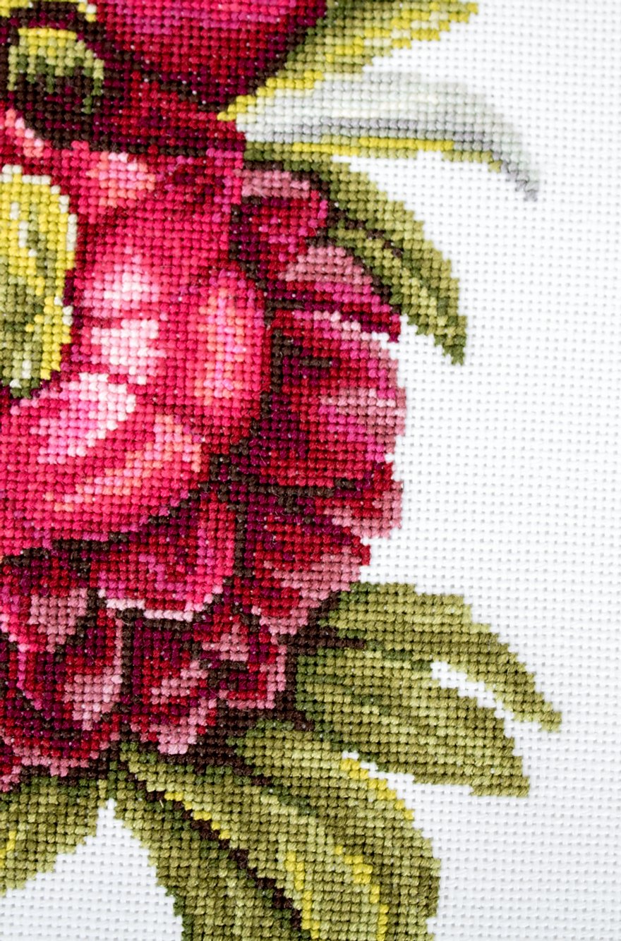Cross Stitch Kit Luca-S - Peonies Bouquet, B2354