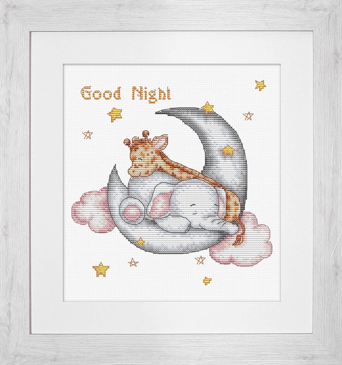 B1192 Good Night - Cross Stitch Kit Luca-S - HobbyJobby