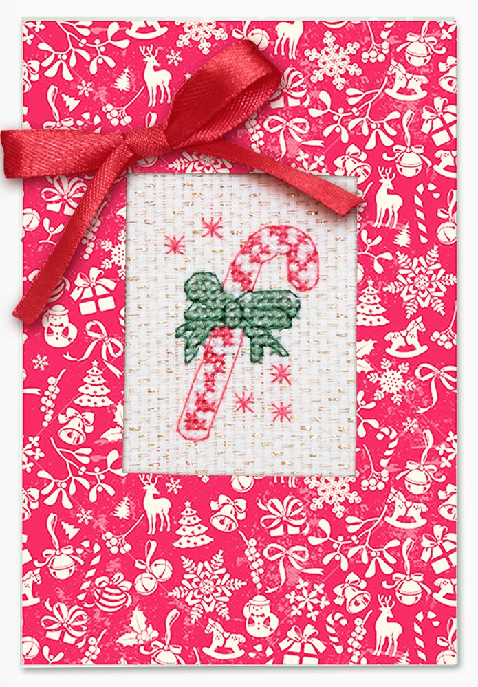 Cross Stitch Postcard Kit