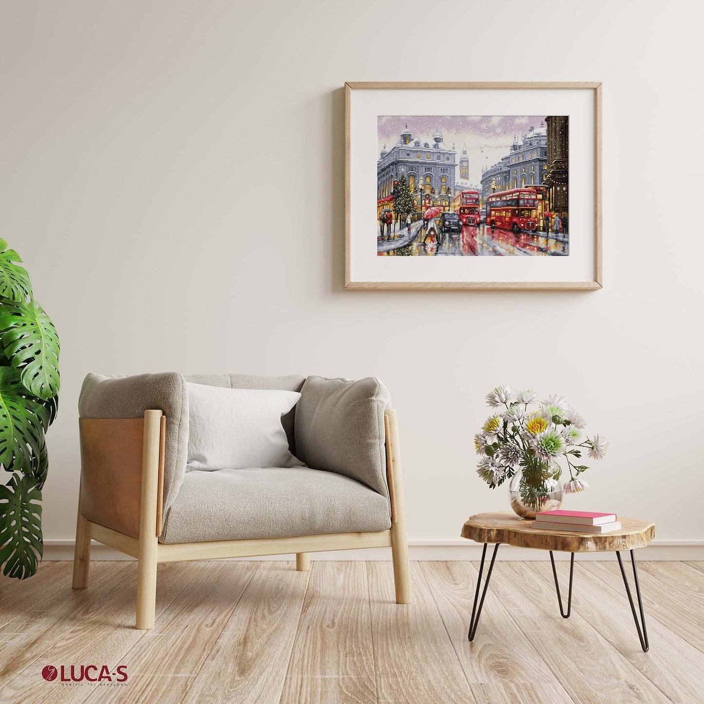 Набор для вышивки крестом Luca-S - Лондон, BU5006