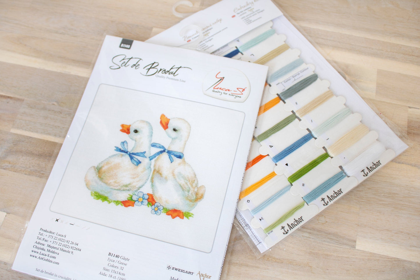 Cross Stitch Kit Luca-S - Geese, B1140