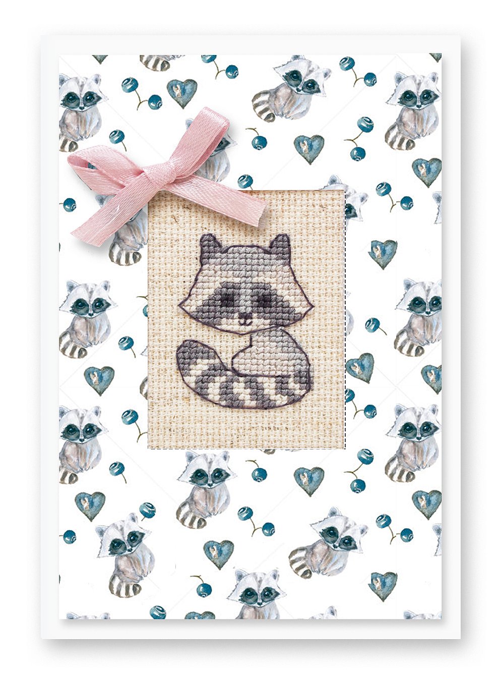 Cross Stitch Postcard Kit