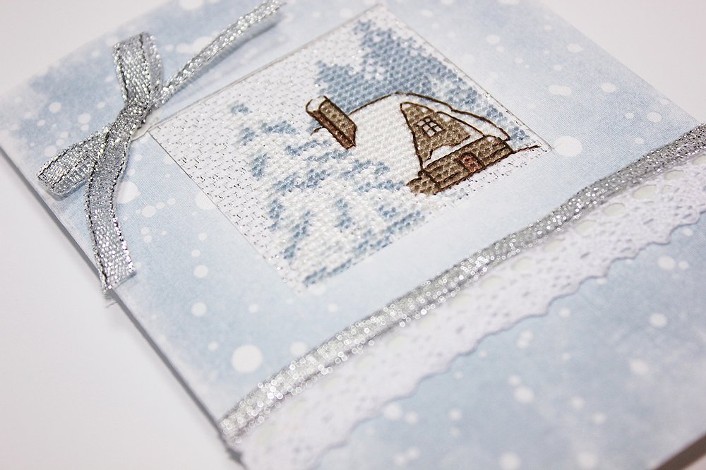 Cross Stitch Postcard Kit