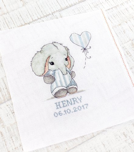 Cross Stitch Kit Luca-S - Baby Boy, B1134