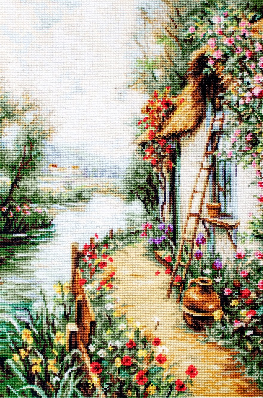 Petit Point Kit Luca-S - Along the River G581